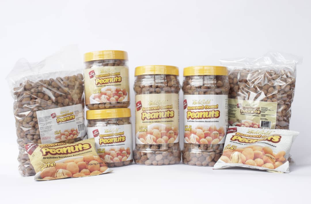 MR Peanuts and MRS Peanuts product packages